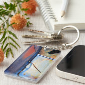 Porte-clés Bouclier d'un vieux camion rouillé (Devant droit)