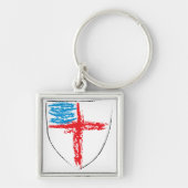 Porte-clés Bouclier épiscopal (Devant)