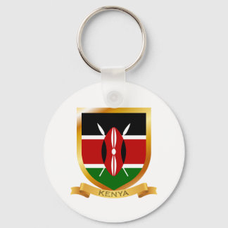 Porte-clés Bouclier indicateur du Kenya