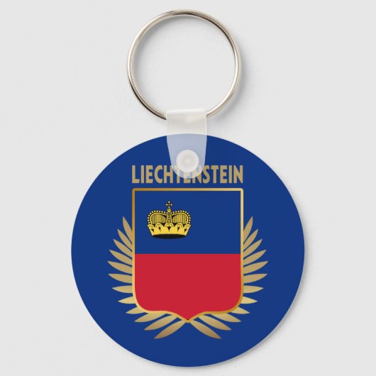 Porte-clés Bouclier indicateur du Liechtenstein (Recto)