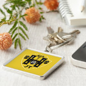 Porte-clés Bouclier Knights personnalisable (Côté)