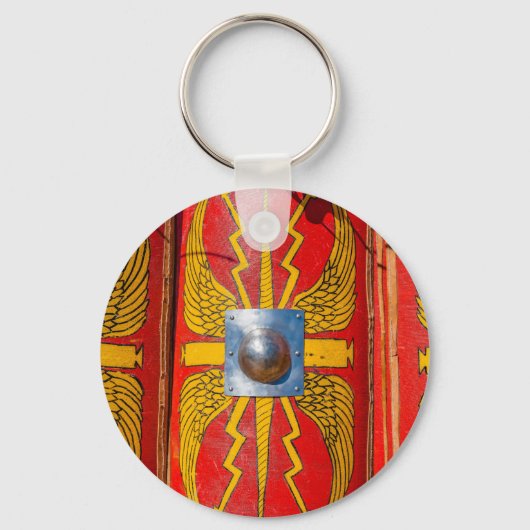Porte-clés Bouclier militaire romain - Scutum (Recto)