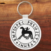 Porte-clés Bouclier porte - clé Sleipnir (Recto)