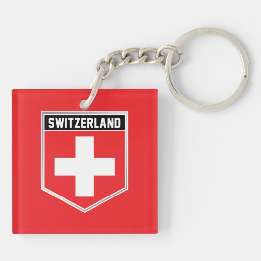 Porte-clés Bouclier suisse (Dos)