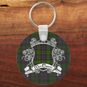 Porte-clés Bouclier Tartan MacEwen (Recto)