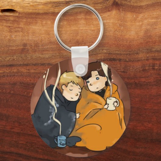 Porte-clés Bouddha au chocolat (Recto)