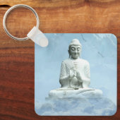 Porte-clés Bouddha dans les nuages (Recto)
