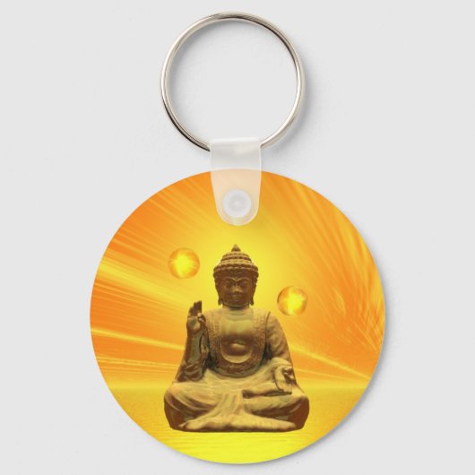 Porte-clés Bouddha d'or (Recto)