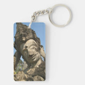 Porte-clés Bouddha en cours... Nong Khai, Isan, Thaïlande (Dos)