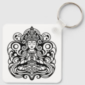 Porte-clés Bouddha en paix (Dos)