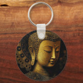 Porte-clés Bouddha, Méditation Spirituelle (Recto)