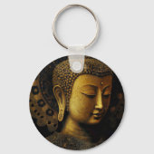 Porte-clés Bouddha, Méditation Spirituelle (Verso)