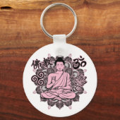 Porte-clés Bouddha orné (Recto)