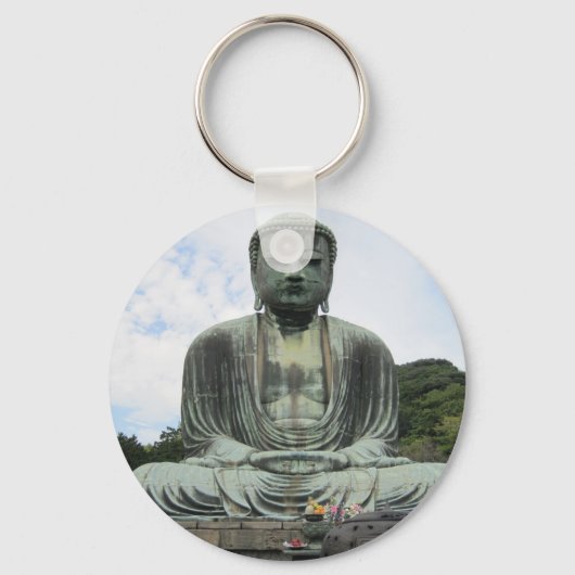 Porte-clés Bouddha Statue Bouddhisme (Recto)