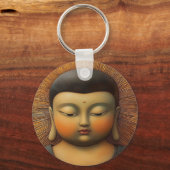 Porte-clés Bouddha tranquille (Recto)