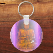 Porte-clés bouddha violet porte - clé (Recto)