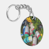 Porte-clés Bouées de homard du Maine (Devant gauche)