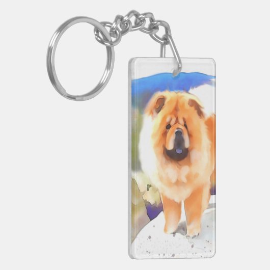 Porte-clés Bouffe BAVARDE de heARTdog (Devant gauche)