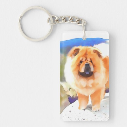 Porte-clés Bouffe BAVARDE de heARTdog (Devant)