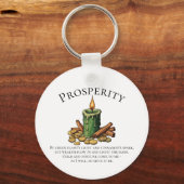 Porte-clés Bougie de Chant de Prospérité & Sortilège d'Argent (Verso)