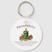 Porte-clés Bougie de Chant de Prospérité & Sortilège d'Argent (Verso)