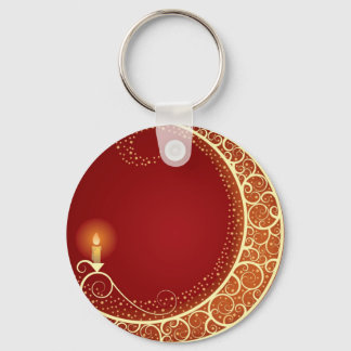 Porte-clés Bougie Lune