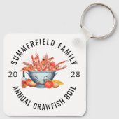 Porte-clés Bouillabaisse de fruits de mer personnalisée pour (Dos)