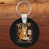 Porte-clés Boulangerie Funny Kitty Biscuits (Recto)