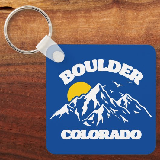 Porte-clés Boulder, Colorado (Recto)