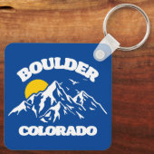 Porte-clés Boulder, Colorado (Verso)
