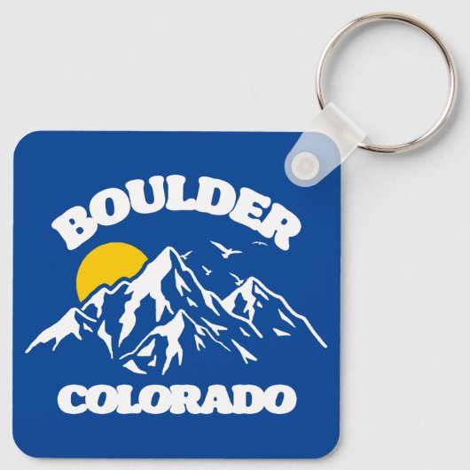 Porte-clés Boulder, Colorado (Dos)