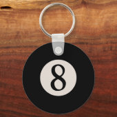 Porte-clés Boule 8 (Recto)