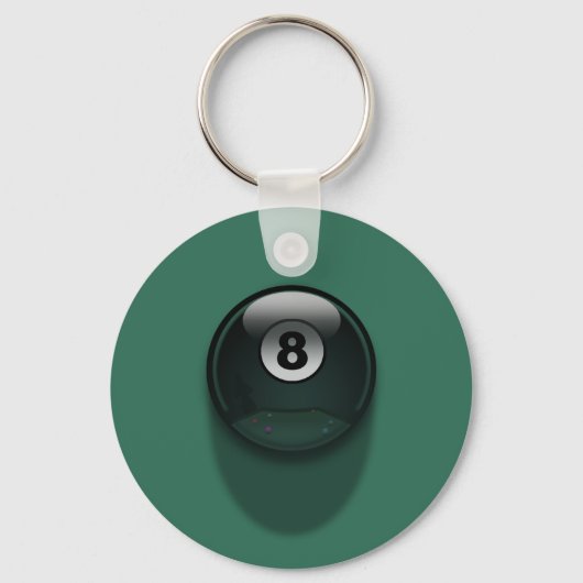 Porte-clés Boule 8 (Recto)