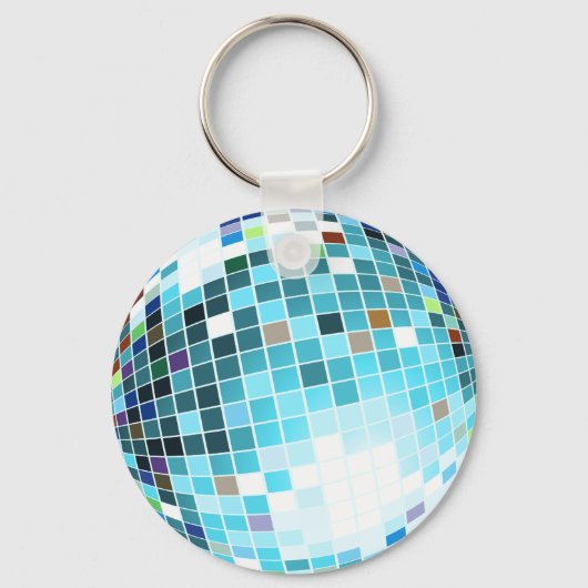 Porte-clés Boule à facettes (Recto)