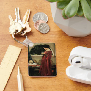 Porte-clés Boule de cristal par John William Waterhouse