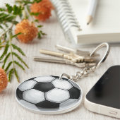 Porte-clés Boule de football (Devant Droit)