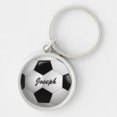 Porte-clés Boule de football personnalisable (Devant)