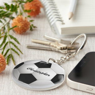 Porte-clés Boule de football personnalisable