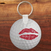 Porte-clés Boule de golf - baiser (Recto)