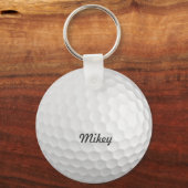 Porte-clés Boule de golf personnalisable (Recto)