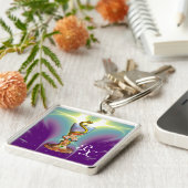 PORTE-CLÉS BOULE D'HYGÉIE, MÉDECINE, MONOGRAMME DE PHARMACIE (Côté)