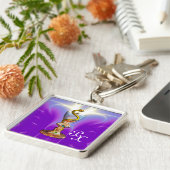 PORTE-CLÉS BOULE D'HYGÉIE, MÉDECINE, MONOGRAMME DE PHARMACIE (Côté)