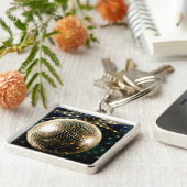 Porte-clés Boule Disco en miroir 3 (Côté)