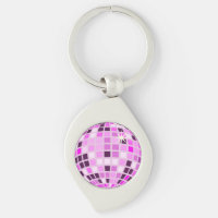 Boule Disco Rose Moderne