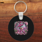 Porte-clés Boule Disco Tattoo rose Cowboy Cowboy (Recto)