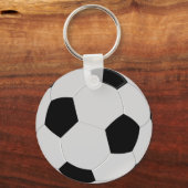 Porte-clés Boule noire et blanche (Recto)