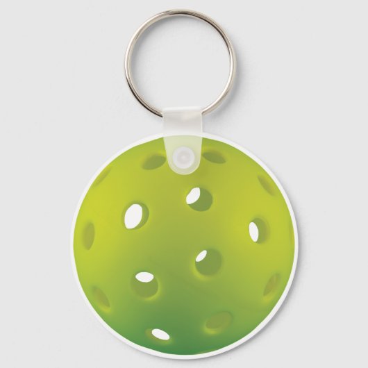 Porte-clés Boule verte de citron (Recto)