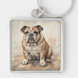 Porte-clés Bouledogue