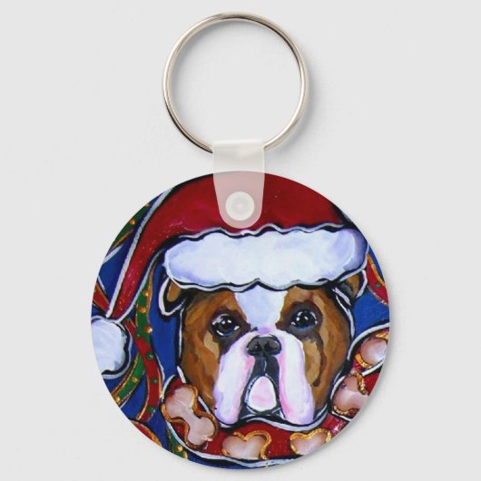 Porte-clés Bouledogue           (Recto)