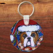 Porte-clés Bouledogue           (Recto)